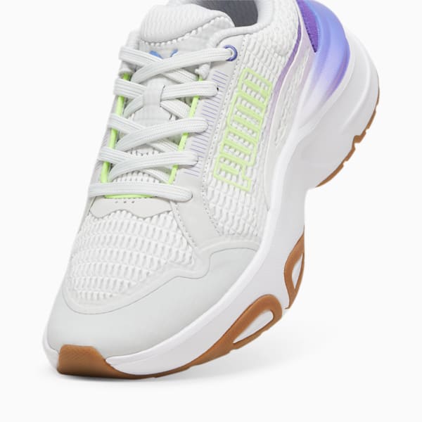 Zapatillas Softride Divine para mujer, Feather Gray-Fizzy Apple-Dark Amethyst, large-ARG