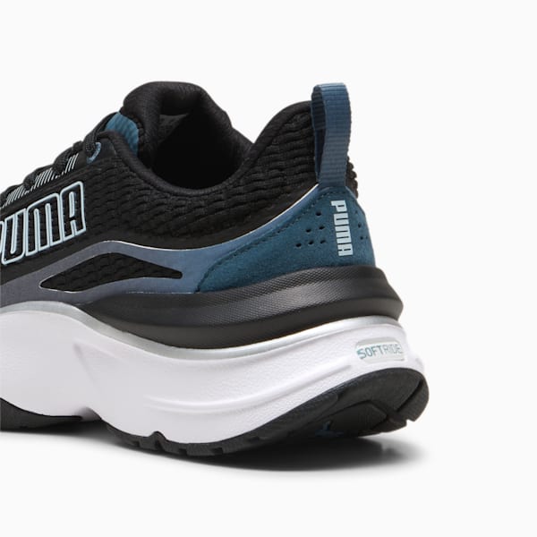 Zapatillas Softride Divine Metal para mujer, PUMA Black-Gray Skies-Frosted Dew, large-ARG
