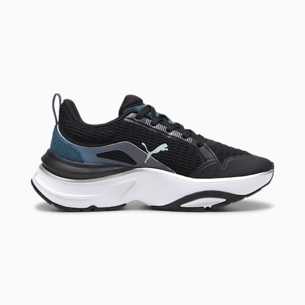 Zapatillas Softride Divine Metal para mujer, PUMA Black-Gray Skies-Frosted Dew, large-ARG