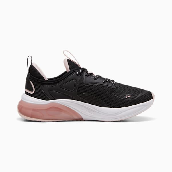 Cell Thrill Running Shoes Unisex, PUMA Black-Rose Gold-Mauve Mist, large-ZAF