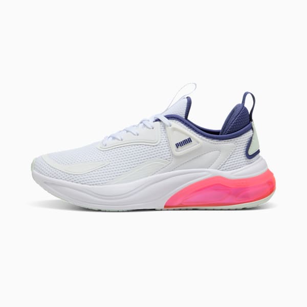 Cell Thrill Running Shoes Unisex, PUMA White-Blue Crystal, large-ZAF
