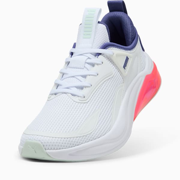 Cell Thrill Running Shoes Unisex, PUMA White-Blue Crystal, large-ZAF