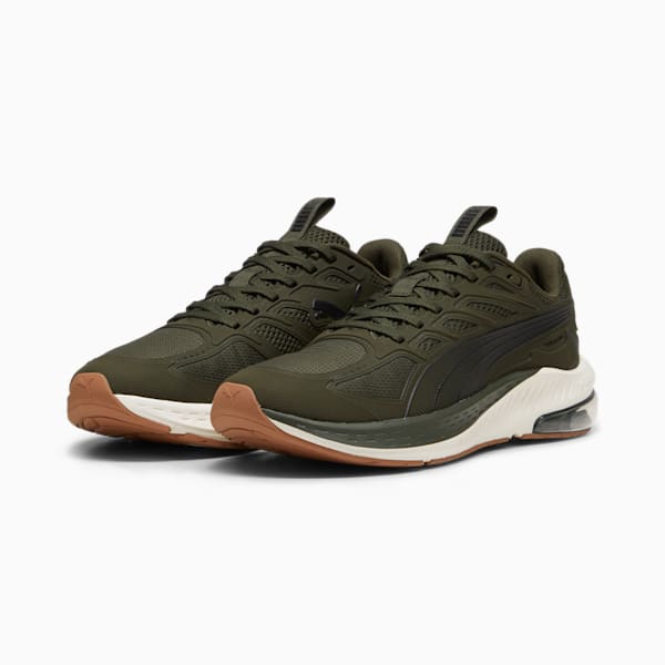 Zapatillas de running X-Cell Lightspeed para hombre, Dark Olive-PUMA Black, large-ARG