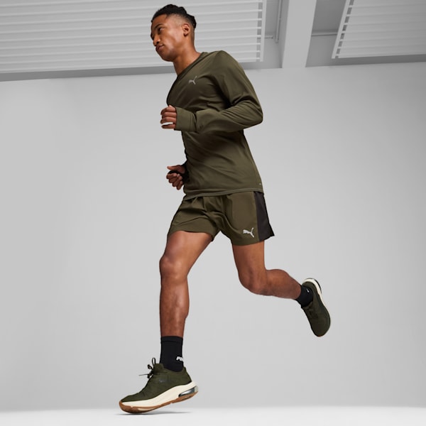 Zapatillas de running X-Cell Lightspeed para hombre, Dark Olive-PUMA Black, large-ARG