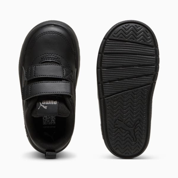 Courtflex V3 Sneakers Toddlers, PUMA Black-PUMA Black-Cast Iron, large-MEX