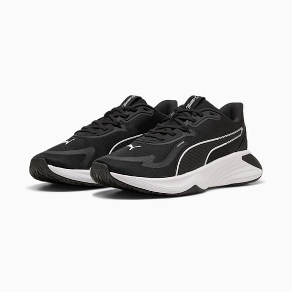 PWR Hybrid Training Shoes, PUMA Black-PUMA White-PUMA Black, large-ZAF