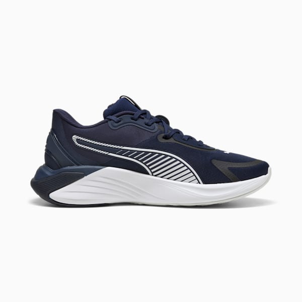 PWR Hybrid Training Shoes, PUMA Navy-PUMA White-Feather Gray, large-ZAF