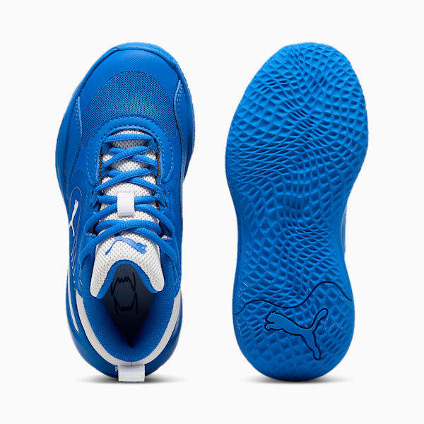 Playmaker Pro Basketball Shoes Kids, PUMA Team Royal-PUMA White, large-MEX