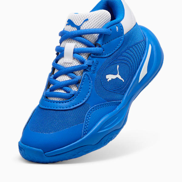 Playmaker Pro Basketball Shoes Kids, PUMA Team Royal-PUMA White, large-MEX
