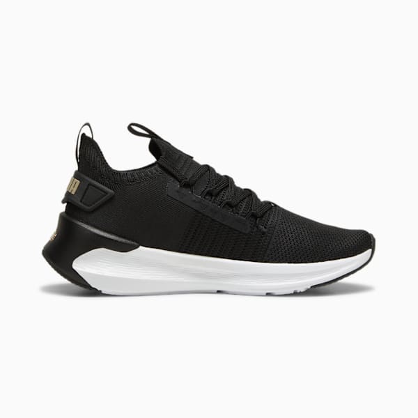 Tenis mujer running SOFTRIDE Symmetry Fuzion, PUMA Black-PUMA Gold, large-MEX