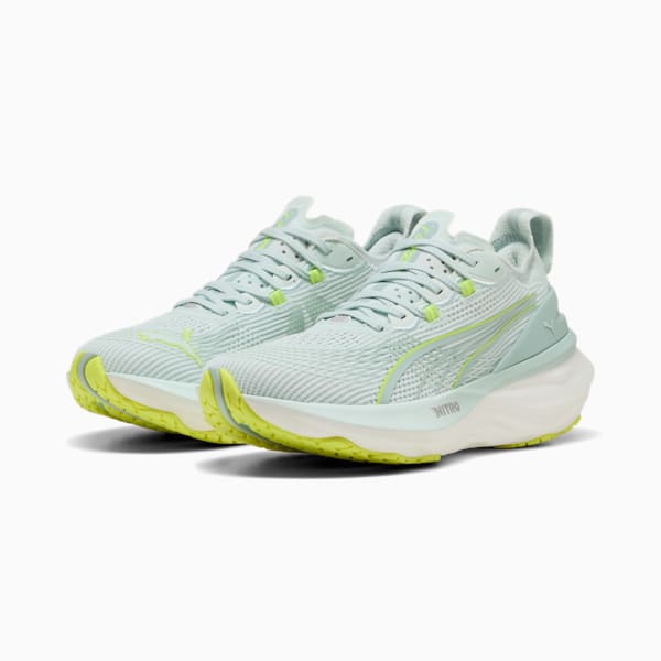Tenis de running para mujer ForeverRun NITRO 2, Peaceful Blue-Yellow Alert, large-MEX