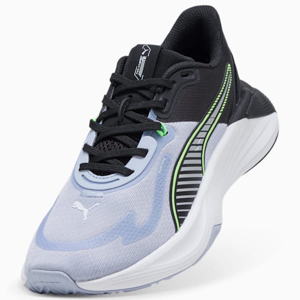 PWR Hybrid Training Shoes Women, Cool Weather-PUMA White-Green Glare, large-ZAF