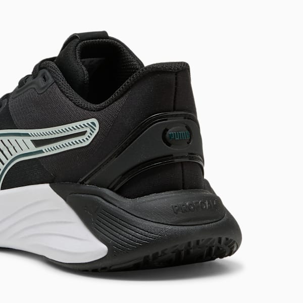 PWR Hybrid Training Shoes Women, PUMA Black-Sage Frost-Green Terrain, large-ZAF