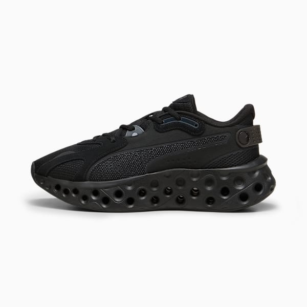 Tenis de running SOFTRIDE Frequence, PUMA Black-Flat Dark Gray, large-MEX