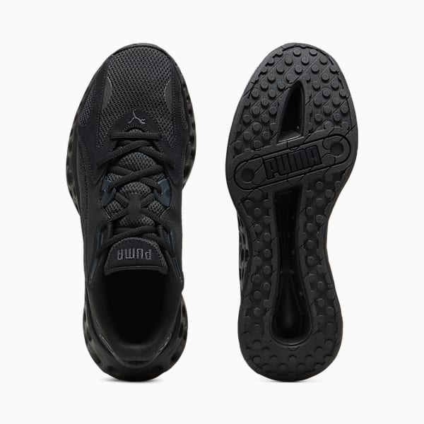 Tenis de running SOFTRIDE Frequence, PUMA Black-Flat Dark Gray, large-MEX