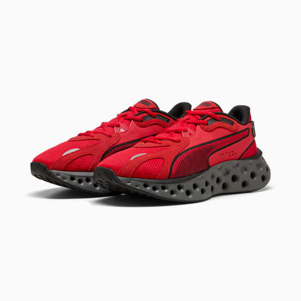 Tenis de running SOFTRIDE Frequence, For All Time Red-PUMA Black-Cool Dark Gray, large-MEX