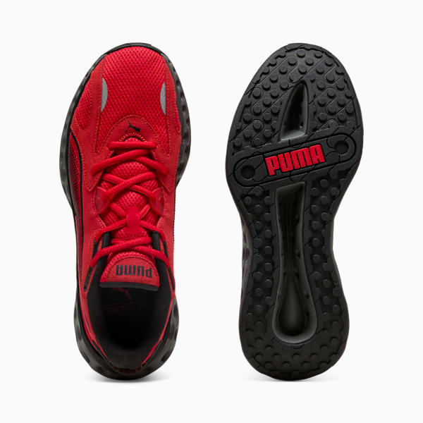 Tenis de running SOFTRIDE Frequence, For All Time Red-PUMA Black-Cool Dark Gray, large-MEX