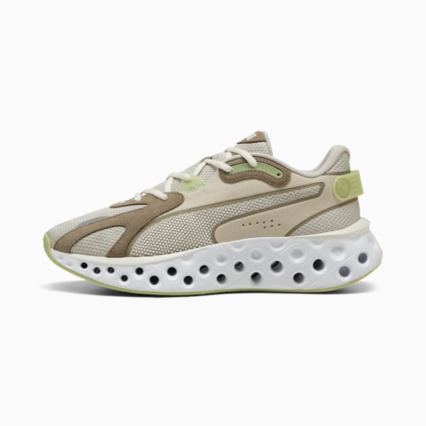 Tenis de running SOFTRIDE Frequence, Pistachio Green-Velvet Moss-Warm White, large-MEX