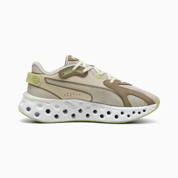 Tenis de running SOFTRIDE Frequence, Pistachio Green-Velvet Moss-Warm White, large-MEX
