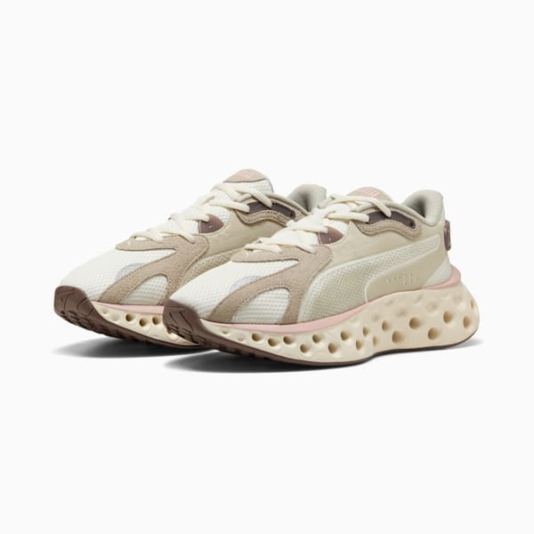 Tenis de running SOFTRIDE Frequence para mujer, Desert Dust-Rose Quartz-Warm White, large-MEX