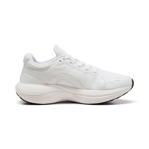 Zapatillas Scend Pro Ultra para mujer, PUMA White-Lime Pow, large-ARG