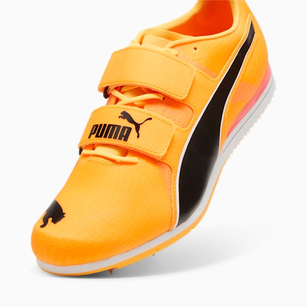 evoSPEED Triple Jump/Pole Vault 12 UW Spikes, Sun Stream-Sunset Glow-PUMA Black, large-ZAF