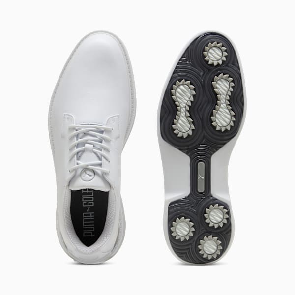 PUMA Royale Golf Shoes Men, PUMA White-Slate Sky-Ash Gray, large-ZAF