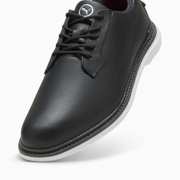 PUMA Royale Golf Shoes Men, PUMA Black-Flat Dark Gray-Red Blast, large-ZAF