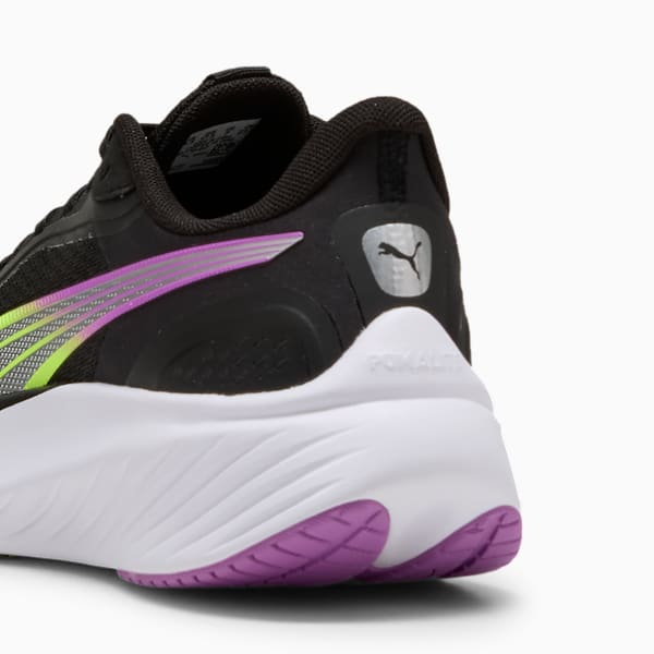Pounce Lite Running Shoes, PUMA Black-Pure Magenta, large-ZAF