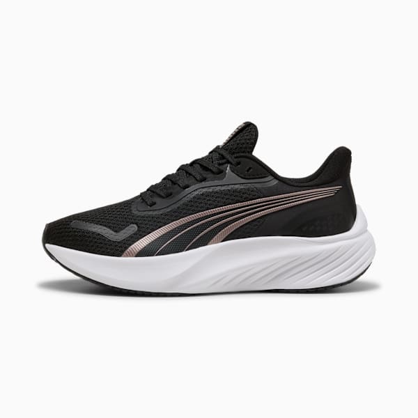 Pounce Lite Running Shoes, PUMA Black-Rose Gold, large-ZAF