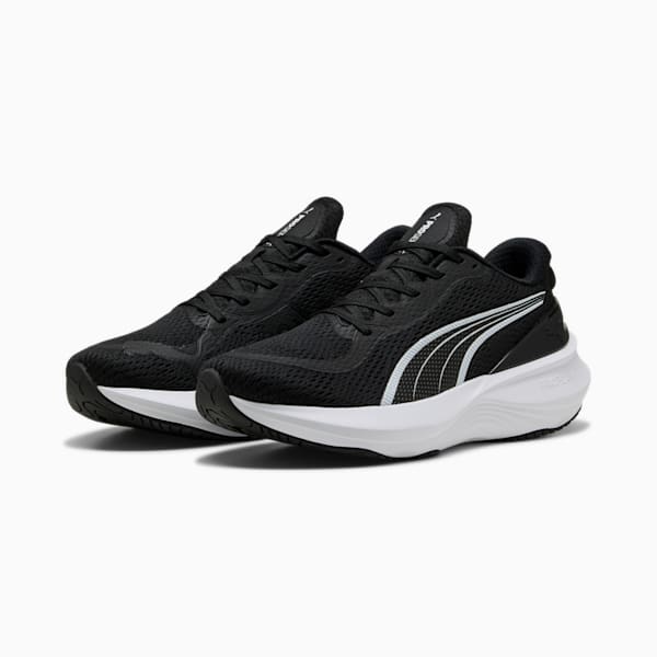 Scend Pro 2 Running Shoes, PUMA Black-PUMA White, large-ZAF
