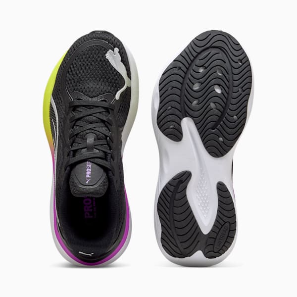 Tenis de running Scend Pro 2, PUMA Black-Yellow Alert-Pure Magenta, large-MEX