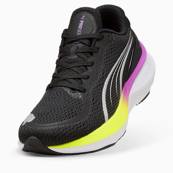 Scend Pro 2 Running Shoes, PUMA Black-Yellow Alert-Pure Magenta, large-ZAF