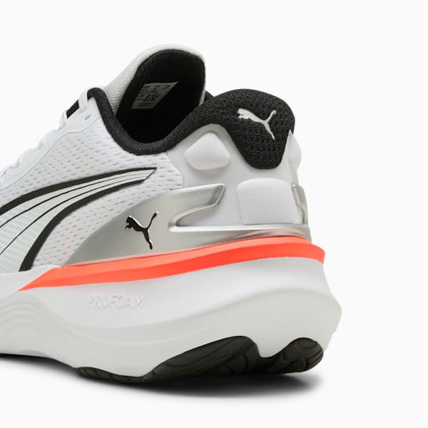 Scend Pro 2 Running Shoes, PUMA White-Glowing Red, large-MEX