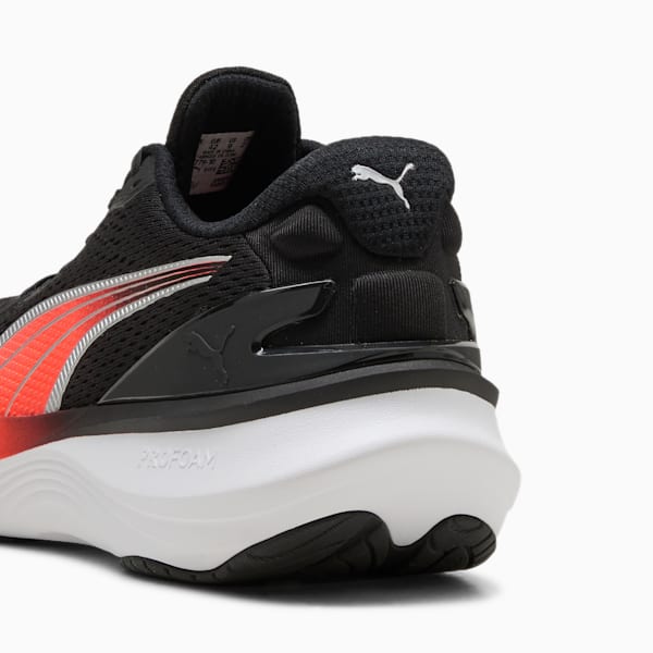 Scend Pro 2 Running Shoes, PUMA Black-Glowing Red, large-ZAF