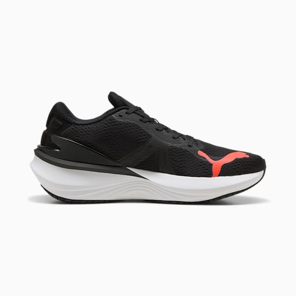 Scend Pro 2 Running Shoes, PUMA Black-Glowing Red, large-ZAF