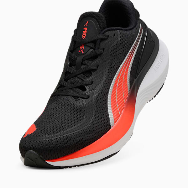 Scend Pro 2 Running Shoes, PUMA Black-Glowing Red, large-ZAF