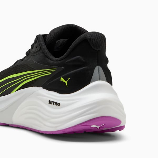 Electrify NITRO™ 4 Running Shoes Women, PUMA Black-Yellow Alert, large-ZAF