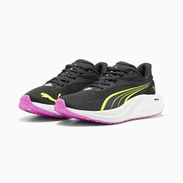 Electrify NITRO™ 4 Running Shoes Women, PUMA Black-Yellow Alert, large-ZAF