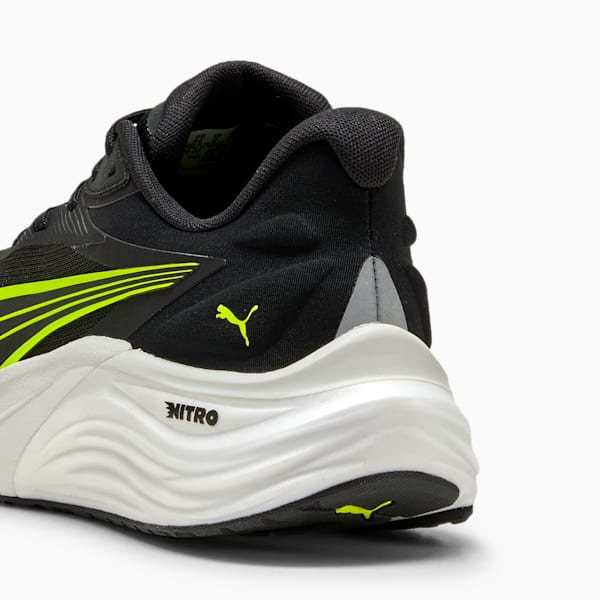 Tenis de running Electrify NITRO™ 4 para hombre, PUMA Black-Yellow Alert-Feather Gray, large-MEX