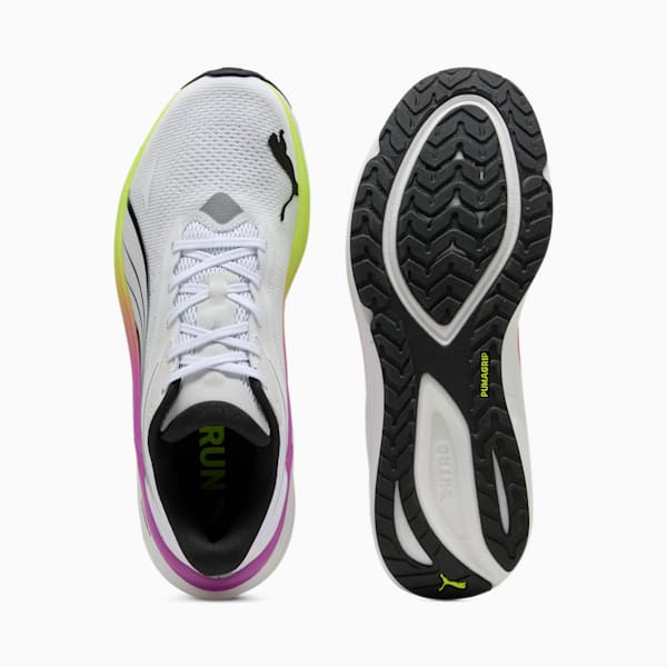 Electrify NITRO™ 4 Running Shoes Men, PUMA White-Pure Magenta-Yellow Alert, large-ZAF
