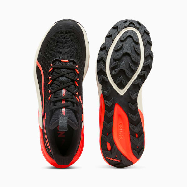 Electrify NITRO™ 4 Trail Running Shoes Men, PUMA Black-Glowing Red-Warm White, large-ZAF
