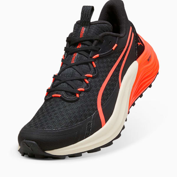 Electrify NITRO™ 4 Trail Running Shoes Men, PUMA Black-Glowing Red-Warm White, large-ZAF