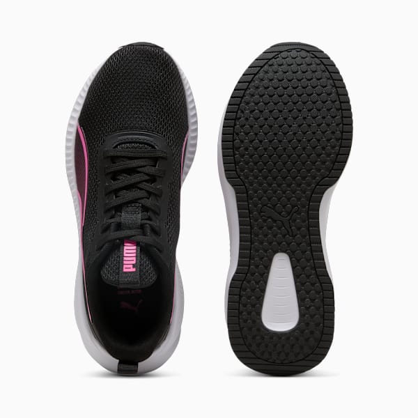 Flyer Lite 3 Running Shoes, PUMA Black-Pink Pixel, large-ZAF