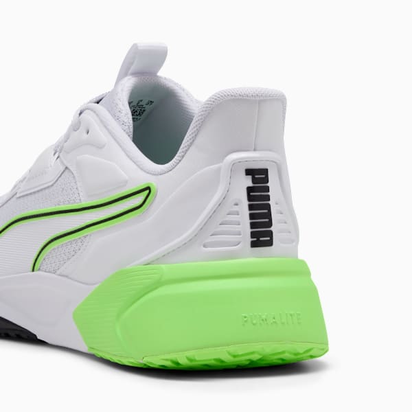 Tenis de entrenamiento Disperse XT 4, PUMA White-PUMA Black-Green Glare, large-MEX