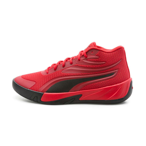 Zapatillas de basketball Court Pro unisex, For All Time Red-PUMA Black, large-ARG