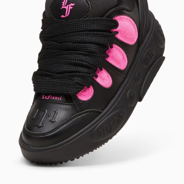 LaFrancé Untouchable Sneakers Youth, PUMA Black-Glowing Pink, large-MEX