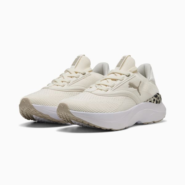 SOFTRIDE Mayve Hybrid Skins Running Shoes Women, Warm White-Desert Dust, large-ZAF