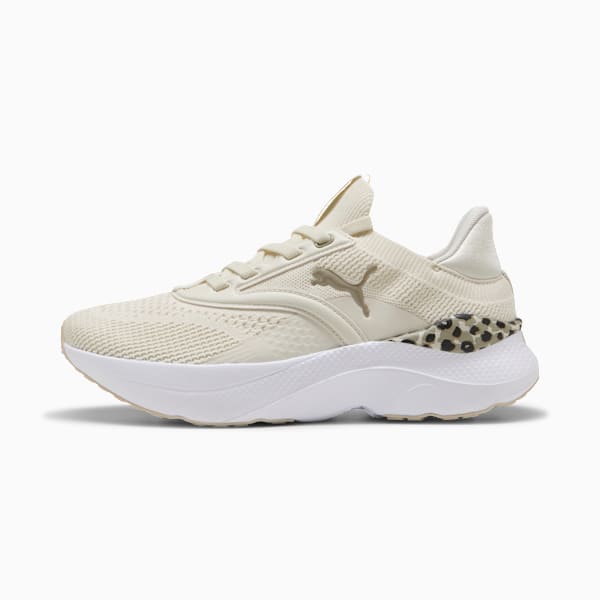 SOFTRIDE Mayve Hybrid Skins Running Shoes Women, Warm White-Desert Dust, large-ZAF