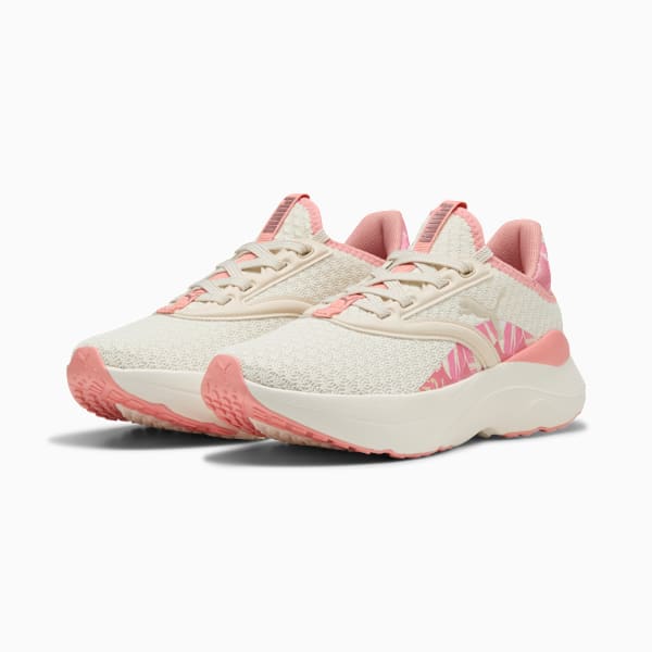 SOFTRIDE Mayve Summer Veil Running Shoes Women, Alpine Snow-Rose Gold-Pink Fruit, large-MEX